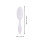 1Set Baby Massage Comb Creative Hair Brush Soft Toddler Detangling Grooming Head Care Bathing Kit White Baby Hair Brush
