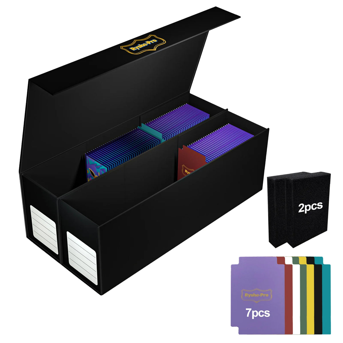 Card Binder with 9 Pocket Trading Card Album Display Binder 360 Side Loading Pocket Holder for TCG Yugioh MTG Game Card Book
