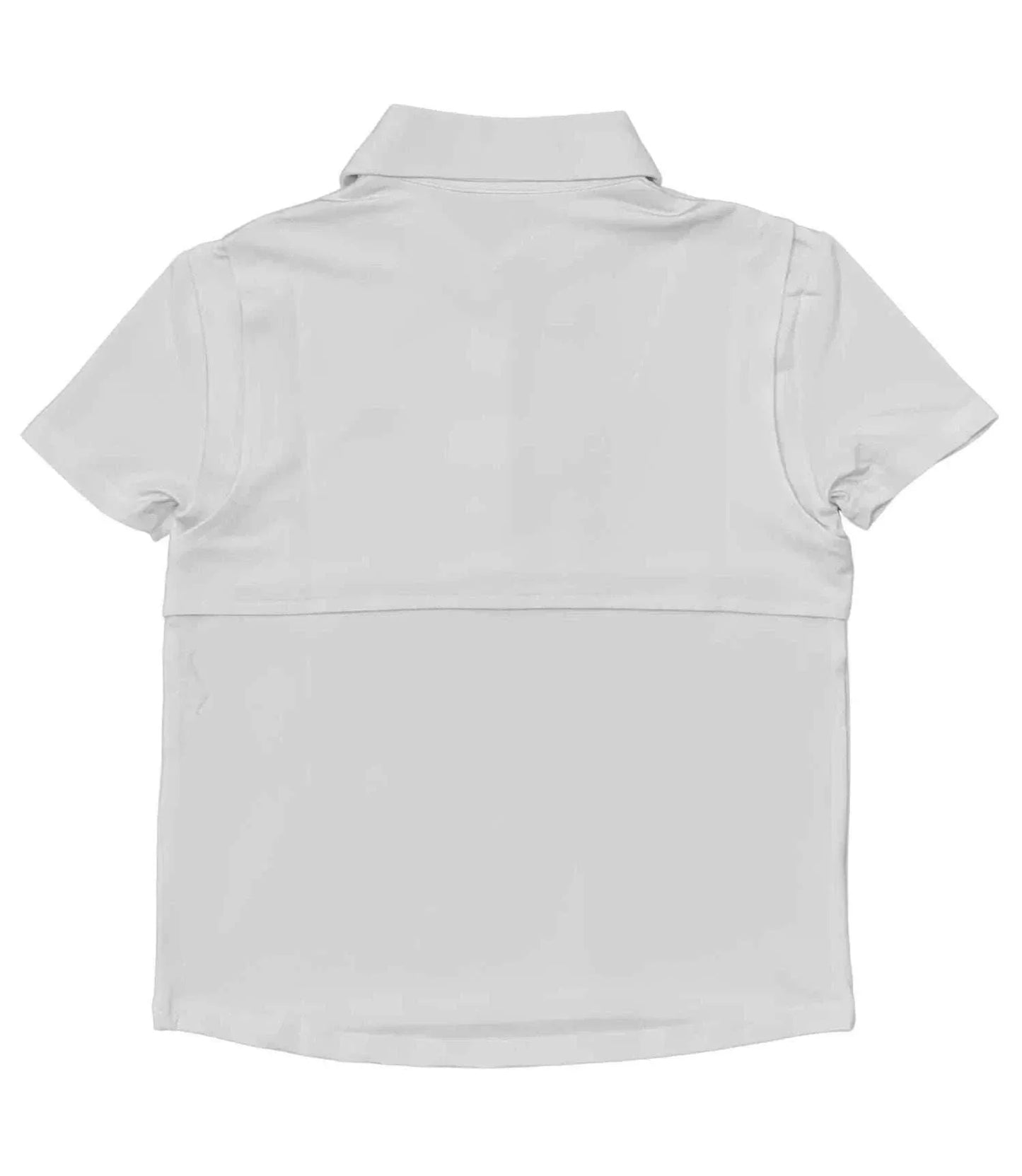 Saltwater Boys Company - White Offshore Fishing Polo