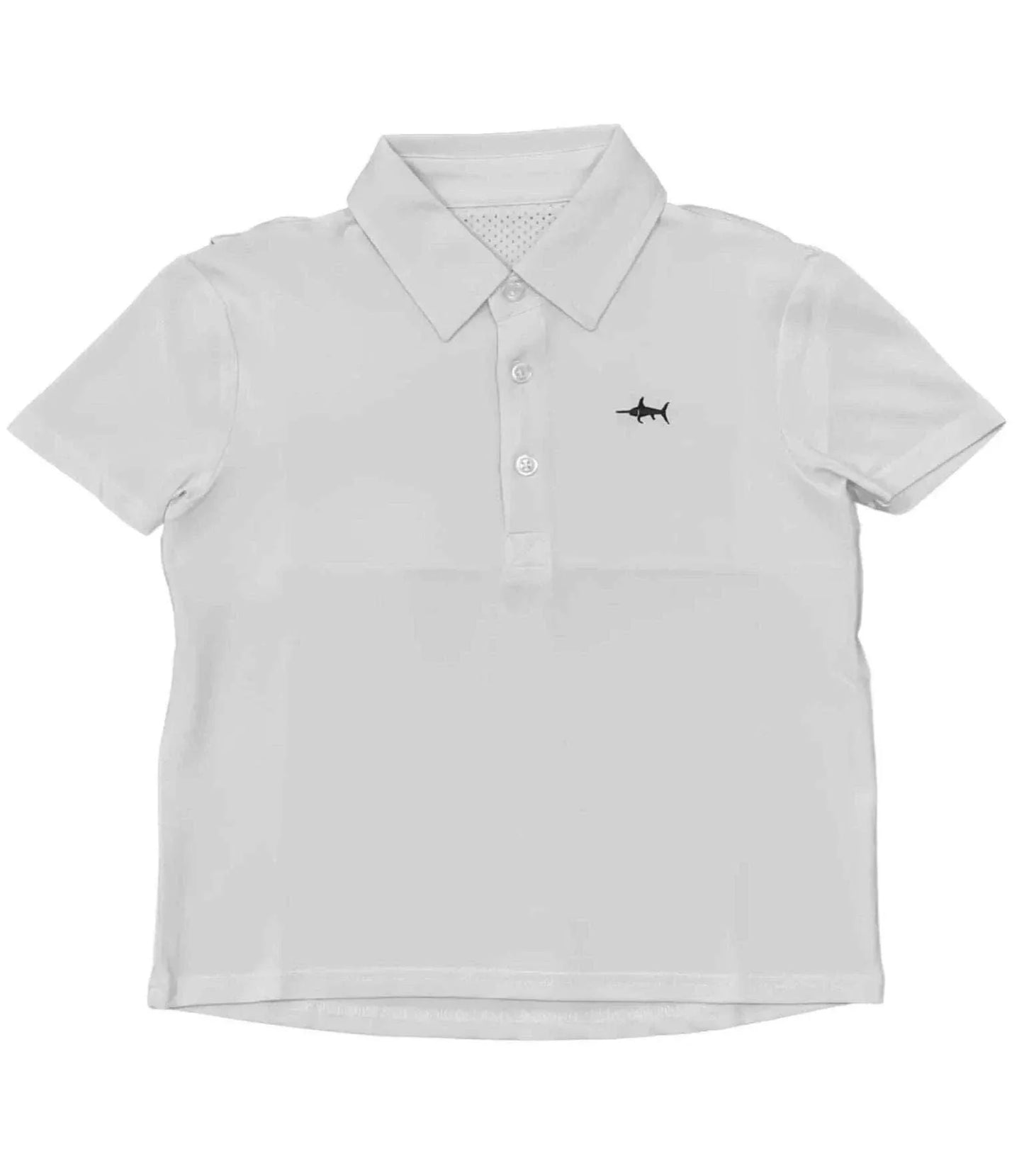 Saltwater Boys Company - White Offshore Fishing Polo