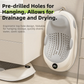 Baby Safety Temperature Sensing Bath Seat Mat Mesh Material Portable Baby Bath Net Easy to Use Comfortable Bath Rack Infant Care