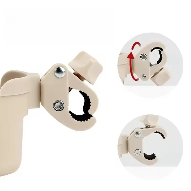 Baby Stroller Cup Holder Phone Holder Outside Travel Universal Pram Baby Stroller Accessories U-Shaped Baby Bottles Rack