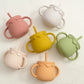 Baby Feeding Cups Portable Drinkware Sippy Cup Solid Food Container Snack Cup Toddlers Learning Cups Newborn supplies