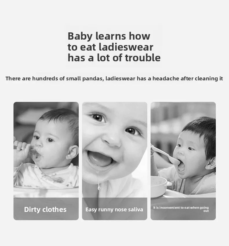 Children's Disposable Bib Independent Packaging Baby Food Pocket Baby Leave-in Saliva Towel Waterproof Bib