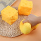 Giant Cube Cheese Squeeze Toy Simulation Extra Large Size Cheese Fidget Toy Slow Rebound Shapeable Venting Ball for Adult Gifts