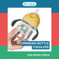 Baby Water Cups 250ML Baby Learning Drinking Cup with Double Handle Flip Lid Leakproof Infants Water Cups Bottle BPA Free