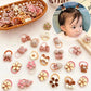 10/20/30/40/50Pcs Lot Cute Cartoon Bear Bunny Girl Elastic Rubber Band Headdress Baby Children Hair Accessories