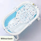 Baby Bath Net Mat Bathtub Cross-shaped Newborn Adjustable Bathtub Pillow Seat Cushion Anti-slip Shower Cradle Bed Seat