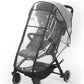 Baby stroller accessories waterproof and rainproof cover transparent windproof and dustproof opened for baby stroller raincoats