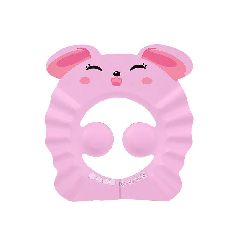Safe Baby Shower Cap Bath Protection Soft Cap Hat for Baby Wash Hair Shield Baby Care Shampoo Cap
