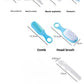 10 Pcs Safe Baby Grooming Kit Newborn Nail Hair Care Set Portable Infant Healthcare Kit with Storage Bag for Travel Home