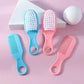 Baby Hairbrush Comb Portable Newborn Infant Toddlers Soft Hair Brush Head Massager Comb Set Baby Kid Hair Care Supplies
