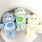33cm Care Bears Plush Toys Stuffed Animal Cartoon Doll Soothing Comfort Toy Perfect Birthday Holiday Pillows Home Car Decor Gift