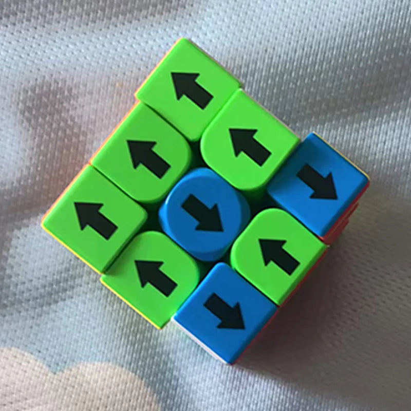 Direction Arrow Speed Cube 3X3X3 Puzzle Challenge Gift IQ Logic Training Brain Teaser For Kids Boys Girls zauberwürfel