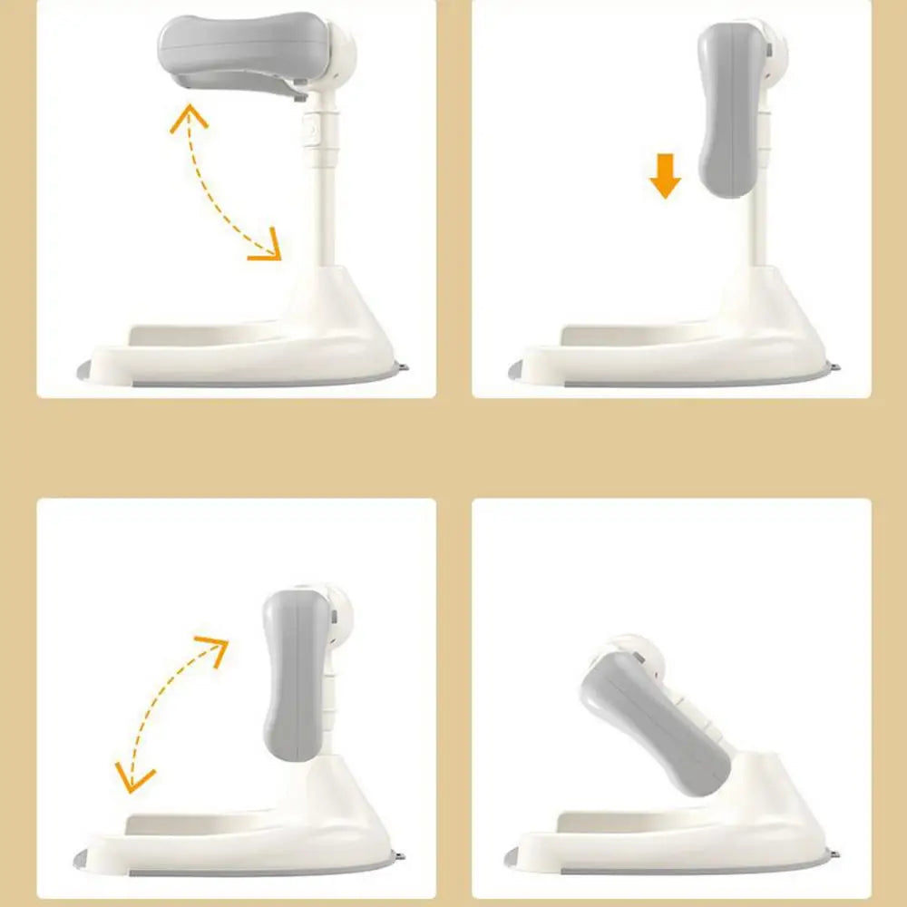 Baby Standing Bath Anti Slip Baby Bath Support Foldable Infant Bath Stand Adjustable Shower for New born 0-6 Months Infants