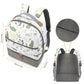 New Baby Diaper Bag Backpack Multifunctional Waterproof Maternity Nappy Bags Mommy Travel Backpack Stroller Bag Baby Nappy Cares