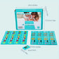 Children Hand Scratch Wooden  Puzzle Toy Board Baby Cartoon Montessori Early Education Farm Fruit Cognitive Puzzle Toy