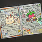 Pokemon PTCG Cards Oil Painting Style Milcery Bounsweet CHANSEY Snorlax  Collection Cards 5Pcs Rare Holo Cards Pokemon Gift