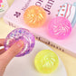 Mini Glitter Dumpling Squishy with Box Dumplings Sensory Squeeze Toy for Stress Relief Random Color