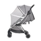 Baby Stroller Mosquito Net Full Cover Universal Summer Mesh Zipper Mosquito Insect Prevention Protection Bebies Pram Accessories