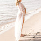 Winter Coats Maternity Pregnant Women Shooting Photo Lace Long Dress Pregnant Women Front Open Casual Summer Dresses