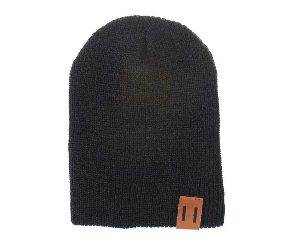 Baby Hat Kids Newborn Knitted Cap Crochet Solid Children Beanies Boys Girls Hats Headwear Toddler Kids Caps Accessories Clothes