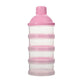 4/5 Grid Portable Milk powder box container Toddle Baby Snacks Food Storage Box Formula Dispenser Milk Powder Bottles