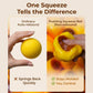 Pudding-shaped Squeeze Ball Caramel Crunchy Handmade Squishy Portable Diy Fidget Accessory For Stress Relief & Cute Desk Play