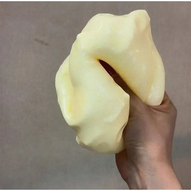 1PC Office Ornament Decoration Giant Cheese Squeeze Extra Large Cheese Squishy Fidget Slow Rebound Shapeable for Adults Gifts