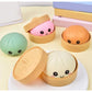 Dumpling Mystery Box: Random Color Glitter Squishy Toy, Maltose Texture Slow Rising Stress Ball, Aesthetic Desk Toys