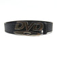 Unisex Nostalgic DVD Buckle Belt Versatile Black White Decorative Waist Straps Belt for Men Women Jeans Matching Gift for Her