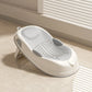 Temperature Sensing Bath Seat Mat Support Structure Mesh Material Baby Bath Net Comfortable Easy to Use Bath Rack Infant Care