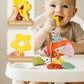Baby Bed Bell Toy Car Milk Bottle Themed Bed Hanging Rattle Decoration Infant Soothing Stroller Hanging Piece