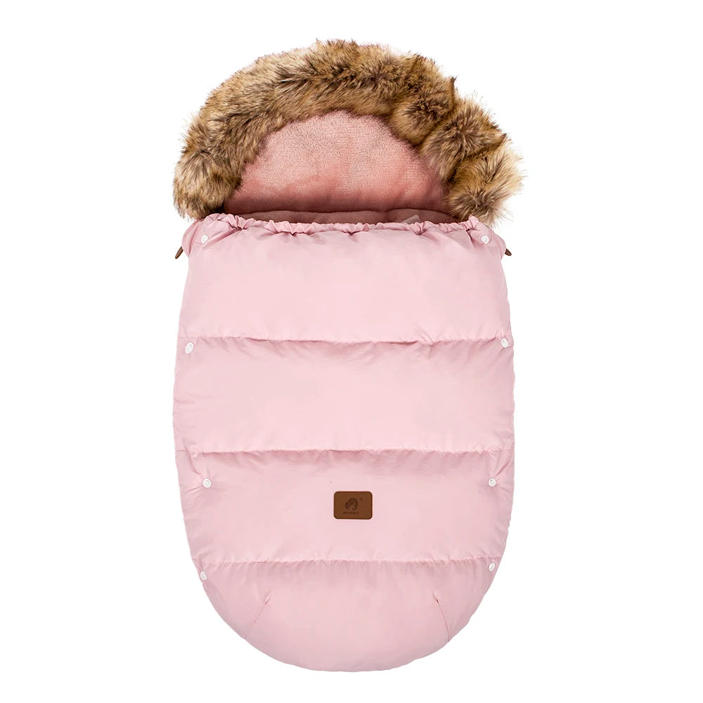 0-24Months Baby Carriage Sack Winter Warm Thicker Envelope For Discharge Stroller Footmuff Universal Pram Cover Accessories