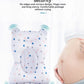 Foldable Baby Bath Tub with Bath Mat Newborn Support Seat Cushion Adjustable Bathtub Shower Mat Baby Bath Tub