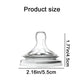Silicone Nipple Accessories, 5.5cm Wide Mouth, Natural Shape, Skin-Friendly Silicone, For Baby Bottles, Easy to Clean