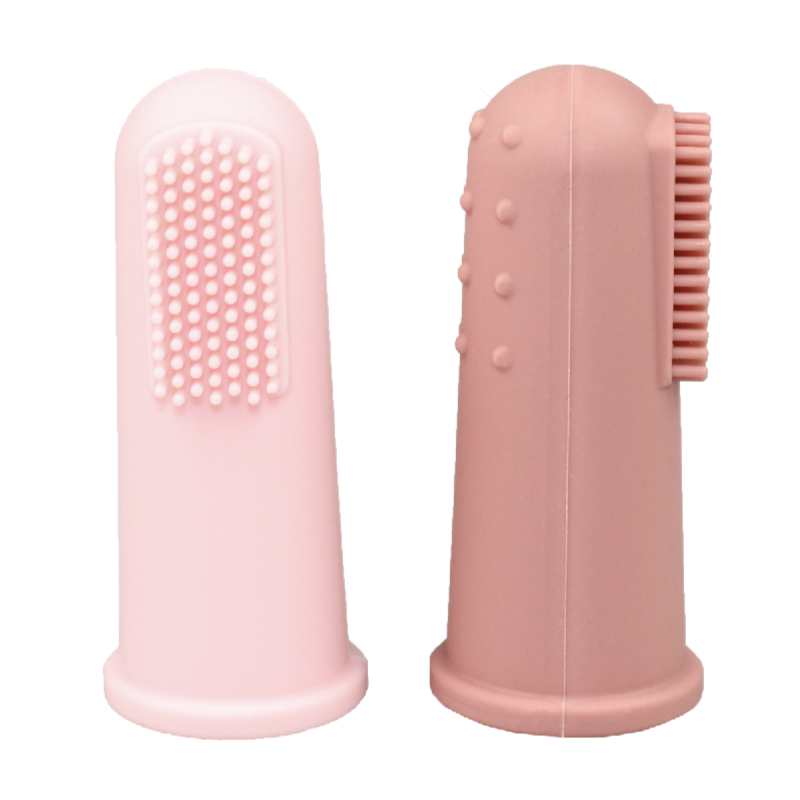 Finger Toothbrushes // Pinks