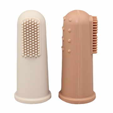 Finger Toothbrushes // Neutrals