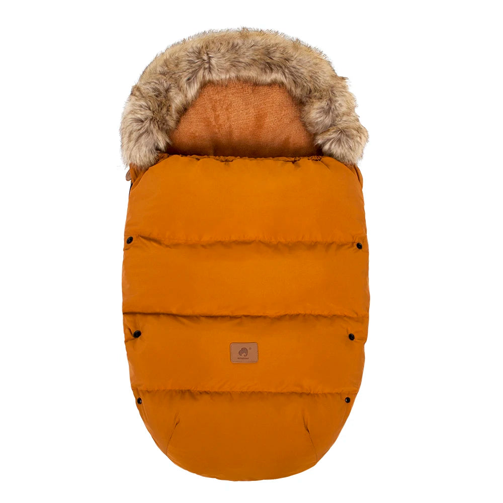 0-24Months Baby Carriage Sack Winter Warm Thicker Envelope For Discharge Stroller Footmuff Universal Pram Cover Accessories
