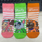 100% Genuine Paw Patrol 3Pairs Baby Spring Autumn Summer Knitted Socks Skye Everest Liberty Chase Marshall Rubble Rocky Age 3-7T
