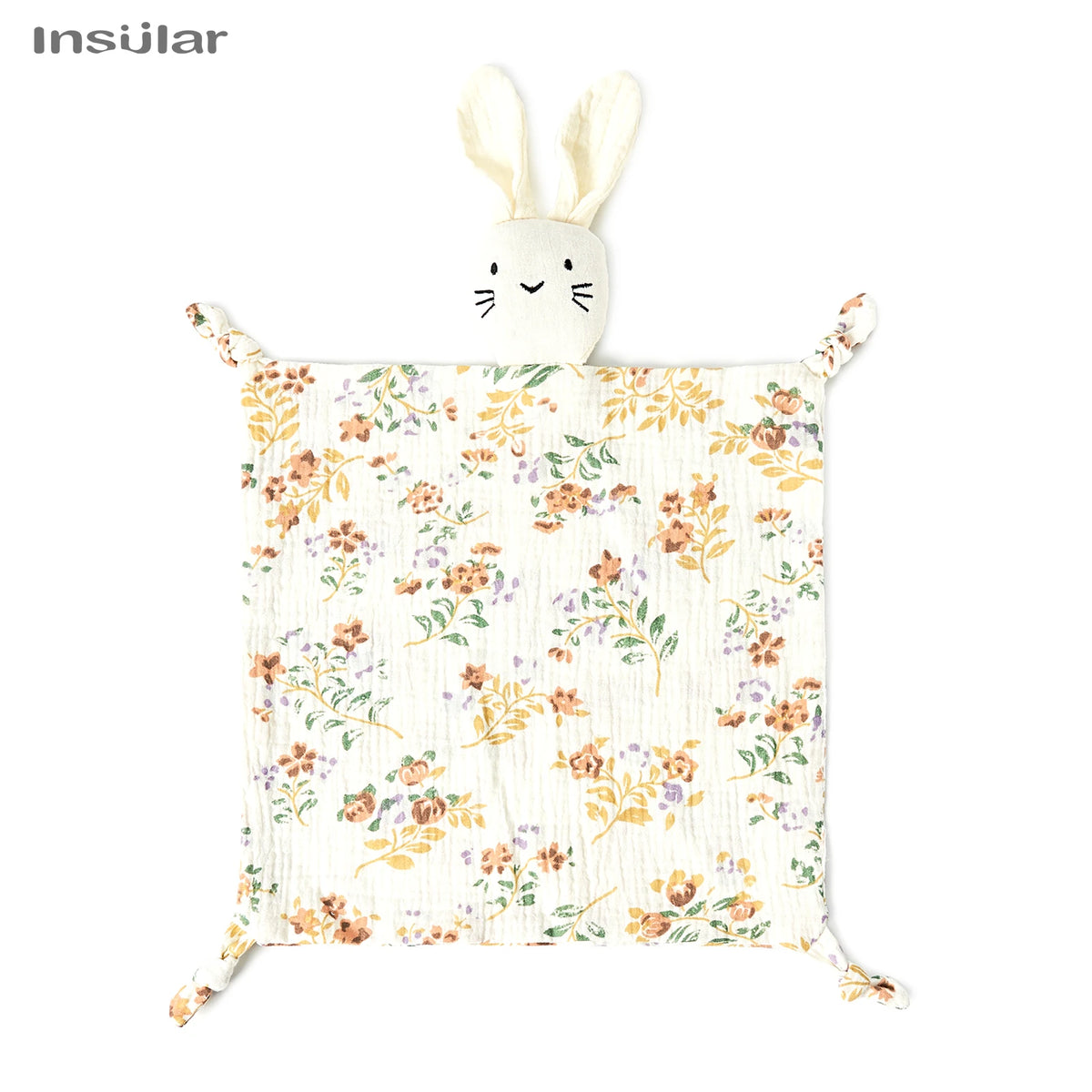 Baby Soothing Towel: Soft Rabbit Doll,Cotton Teether,Infant Comfort,Sleeping,Nursing, Cuddling Blanket Toys for Appeasing Babies