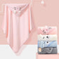 Cartoon Animal Baby Bath Towels Soft Newborn Hooded Towel Blanket Toddler Bathrobe Warm Sleeping Swaddle Wrap for Boys Girls
