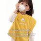 Soft Baby Bibs Skin Friendly Water Absorbent Children's Washcloth Adjustable Snaps Toddler Face Towel for Feeding Eating