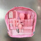 10 Pcs Safe Baby Grooming Kit Newborn Nail Hair Care Set Portable Infant Healthcare Kit with Storage Bag for Travel Home