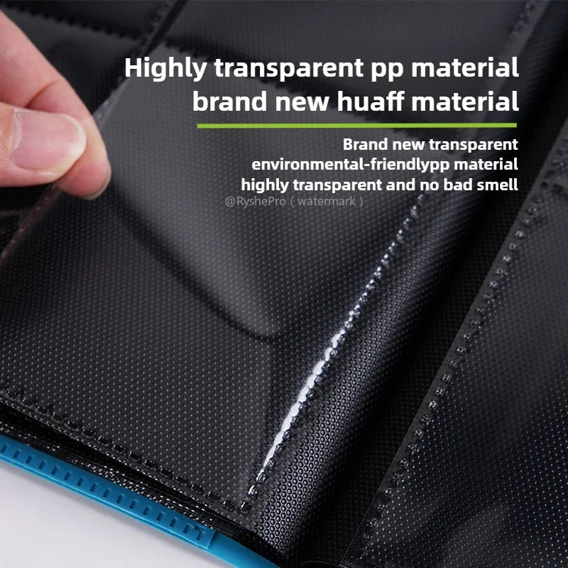 Card Binder with 9 Pocket Trading Card Album Display Binder 360 Side Loading Pocket Holder for TCG Yugioh MTG Game Card Book