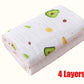 Baby Bath Towel Boy Girl Cotton Blanket For Newborn Bathrobe 4-Layer Gauze Washcloth Infant Swaddle