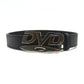Unisex Nostalgic DVD Buckle Belt Versatile Black White Decorative Waist Straps Belt for Men Women Jeans Matching Gift for Her