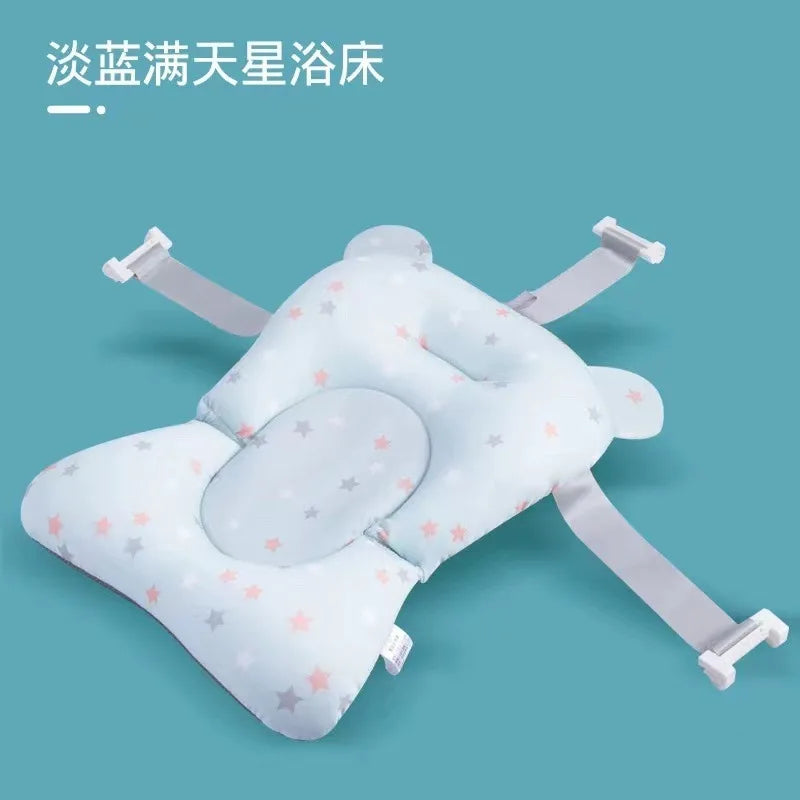 Baby Bathing Seat Support Mat Newborn Bath Tub Seat Baby Bathing Tub Non Slip Pad Safety Bath Support Soft Cushion Mat Pillow