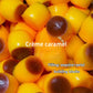 Pudding-shaped Squeeze Ball Caramel Crunchy Handmade Squishy Portable Diy Fidget Accessory For Stress Relief & Cute Desk Play