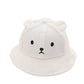 ins Spring/Summer Korean version baby super cute bear fisherman hat for boys and girls, thin basin hat for sun protection and su